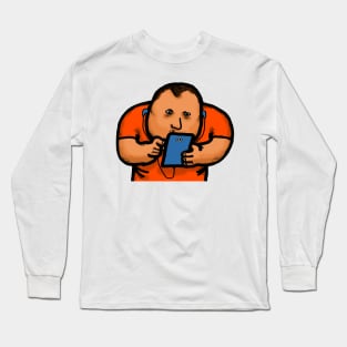 Cellphone Social Media Isolation Long Sleeve T-Shirt